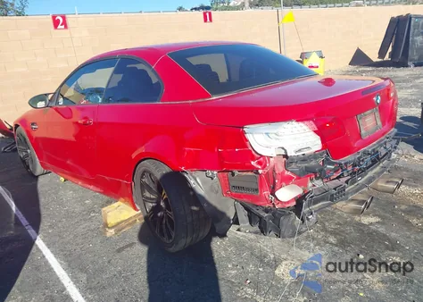 2011 BMW M3 z USA, uszkodzony, nr VIN WBSDX9C53BE584028